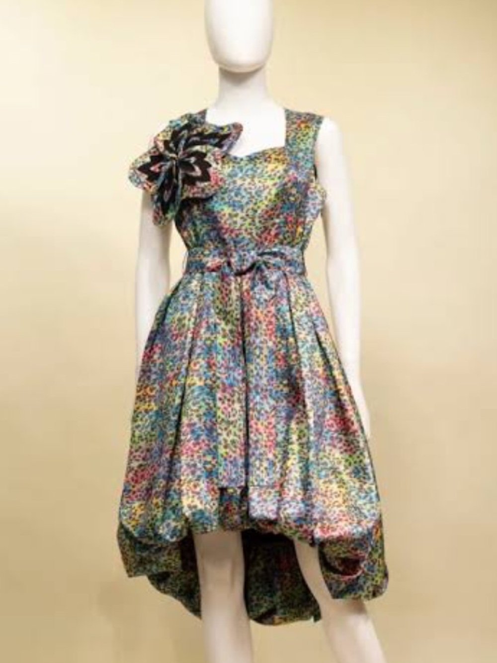 Samuel Dong High-Low Bubble Dress XS